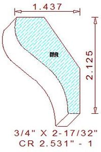 Crown 2-17/32" - 1 Crown 2-17/32" - 1