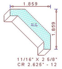 Crown 2-5/8" - 12 Crown 2-5/8" - 12