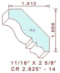 Crown 2-5/8" - 14 Crown 2-5/8" - 14