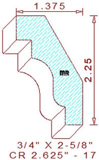 Crown 2-5/8" - 17 Crown 2-5/8" - 17
