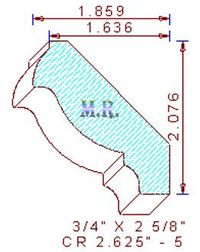 Crown 2-5/8" - 5 Crown 2-5/8" - 5