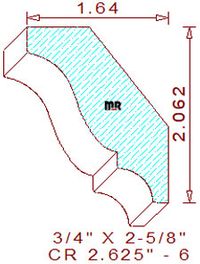 Crown 2-5/8" - 6 Crown 2-5/8" - 6