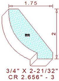 Crown 2-21/32" - 3 Crown 2-21/32" - 3