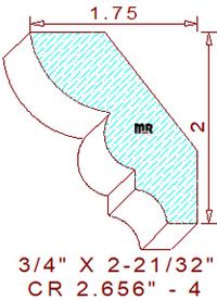 Crown 2-21/32" - 4 Crown 2-21/32" - 4