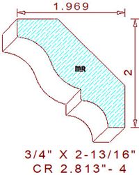 Crown 2-13/16" - 4 Crown 2-13/16" - 4