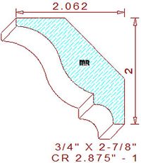 Crown 2-7/8" - 1 Crown 2-7/8" - 1