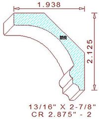 Crown 2-7/8" - 2 Crown 2-7/8" - 2