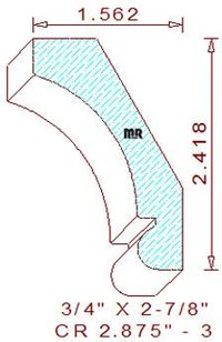 Crown 2-7/8" - 3 Crown 2-7/8" - 3