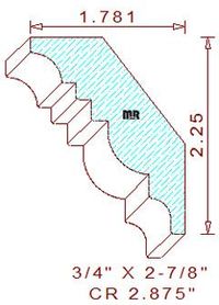 Crown 2-7/8" Crown 2-7/8"