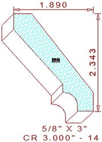 Crown 3" - 14 Crown 3" - 14
