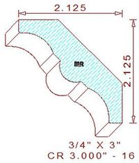 Crown 3" - 16 Crown 3" - 16