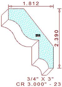 Crown 3" - 23 Crown 3" - 23