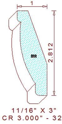 Crown 3" - 32 Crown 3" - 32