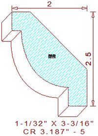 Crown 3-3/16" - 5 Crown 3-3/16" - 5