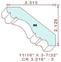 Crown 3-7/32" - 2 Crown 3-7/32" - 2
