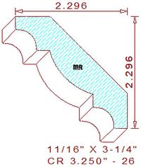 Crown 3-1/4" - 26 Crown 3-1/4" - 26
