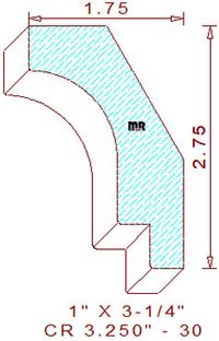 Crown 3-1/4" - 30