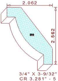 Crown 3-9/32" - 5 Crown 3-9/32" - 5