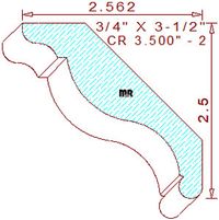 Crown 3-1/2" - 2 Crown 3-1/2" - 2