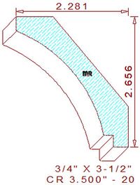 Crown 3-1/2" - 20 Crown 3-1/2" - 20