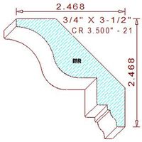 Crown 3-1/2" - 21 Crown 3-1/2" - 21
