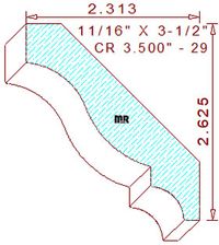Crown 3-1/2" - 29 Crown 3-1/2" - 29