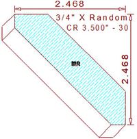 Crown 3-1/2" - 30 Crown 3-1/2" - 30