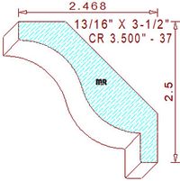 Crown 3-1/2" - 37 Crown 3-1/2" - 37