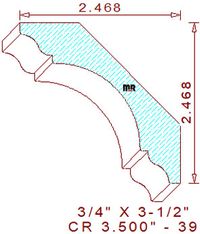 Crown 3-1/2" - 39 Crown 3-1/2" - 39