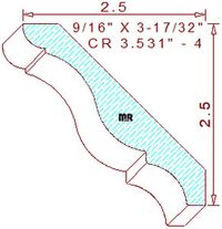 Crown 3-17/32" - 4 Crown 3-17/32" - 4