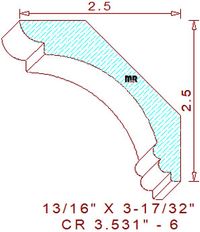 Crown 3-17/32" - 6 Crown 3-17/32" - 6