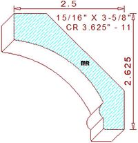 Crown 3-5/8" - 11 Crown 3-5/8" - 11
