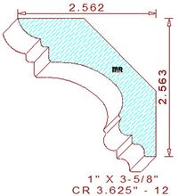 Crown 3-5/8" - 12 Crown 3-5/8" - 12