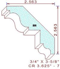 Crown 3-5/8" - 7 Crown 3-5/8" - 7