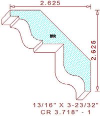 Crown 3-23/32" - 1 Crown 3-23/32" - 1