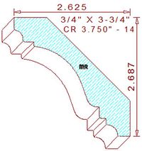 Crown 3-3/4" - 14 Crown 3-3/4" - 14