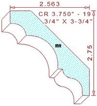 Crown 3-3/4" - 19