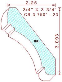 Crown 3-3/4" - 23