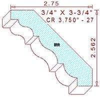 Crown 3-3/4" - 27 Crown 3-3/4" - 27