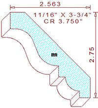 Crown 3-3/4" Crown 3-3/4"