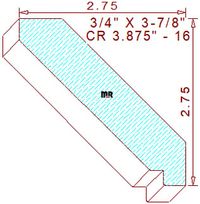 Crown 3-7/8" - 16 Crown 3-7/8" - 16