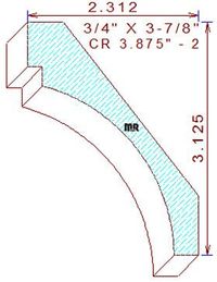 Crown 3-7/8" - 2 Crown 3-7/8" - 2