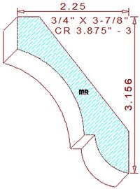 Crown 3-7/8" - 3 Crown 3-7/8" - 3