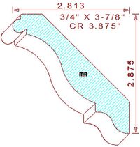 Crown 3-7/8" Crown 3-7/8"