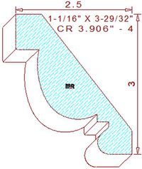 Crown 3-29/32" - 4 Crown 3-29/32" - 4