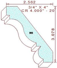 Crown 4" - 20 Crown 4" - 20