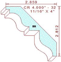 Crown 4" - 32 Crown 4" - 32