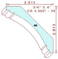 Crown 4" - 38 Crown 4" - 38