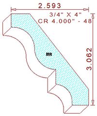 Crown 4" - 48 Crown 4" - 48