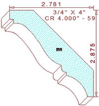 WM 4027 Crown 4" - 59 WM 4027 Crown 4" - 59